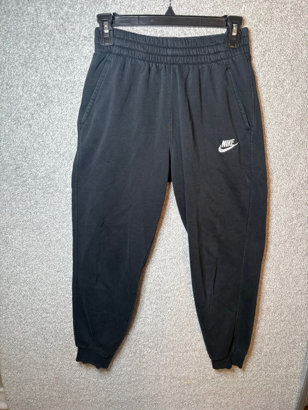 Nike Kids Fleece Jogger Sweatpants Black Youth Large